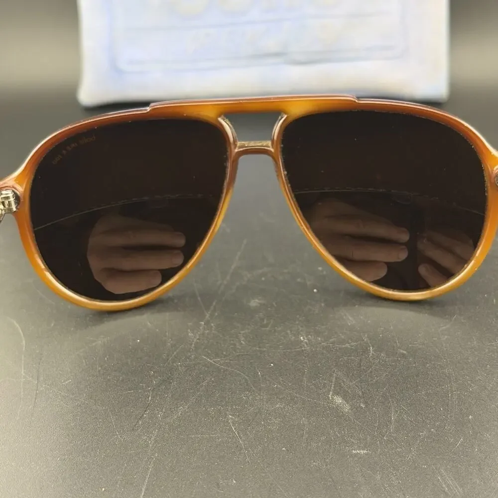 Bolle IREX 100 Brown Sunglasses Temple Tips Made In France‎
